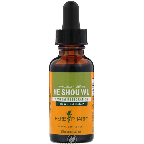 Herb Pharm He Shou Wu Chinese Herbal Extract - 1 Fl Oz - Cozy Farm 