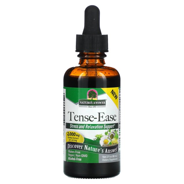 Nature's Answer Af Tense Ease Calming Dietary Supplement, 2 Fl Oz - Cozy Farm 