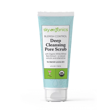 Sky Organics Blemish Control Pore Scrub - 4 Oz - Cozy Farm 
