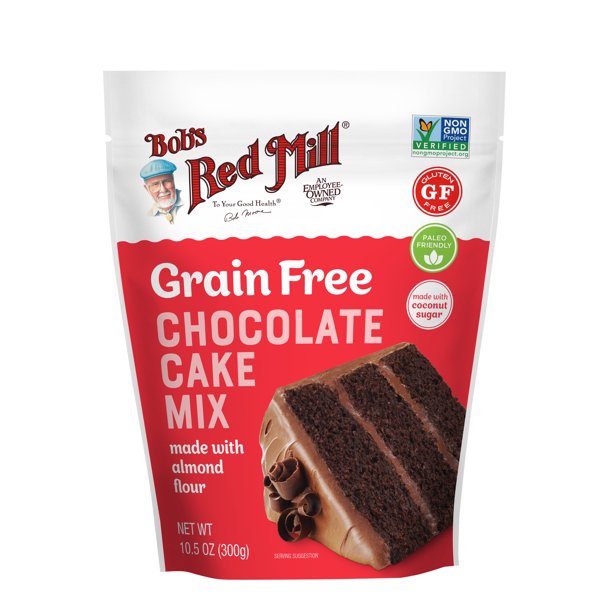 Bob's Red Mill Gluten-Free Chocolate Cake Mix (5x 10.5oz Packs) - Cozy Farm 