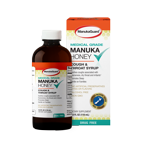 ManukaGuard Cough+Throat Syrup  - Black Cherry Flavor - 4 Fl Oz - Cozy Farm 