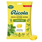 Ricola Lemon Mint Sugar-Free Cough Drops, 45 ct./Pack - Cozy Farm 