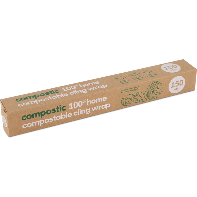 Compostic Food Wrap Cling - 150 Ft Case of 12 - Cozy Farm 