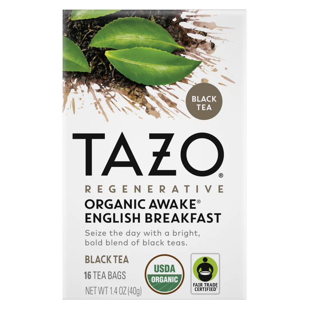 Tazo Tea - Awake English Breakfast (Pack of 6-16 Bags) - Cozy Farm 