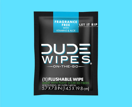 Dude Wipes - 30-Count Body Mint Chill Cleansing Wipes - Cozy Farm 