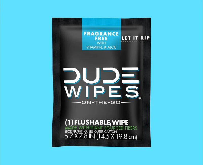 Dude Wipes - (Pack of 30) Body Mint Chill Wipes - Cozy Farm 