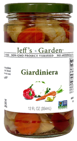 Jeff's Garden Giardiniera 6-Pack, 12 Fl. Oz. Each - Cozy Farm 