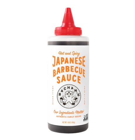 Bachan's Japanese BBQ Hot & Spicy Sauce - 6 Pack of 16 Oz Bottles - Cozy Farm 