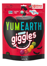 YumEarth Giggles Halloween Gummy Bears (Pack of 18 - 5 Oz) - Cozy Farm 
