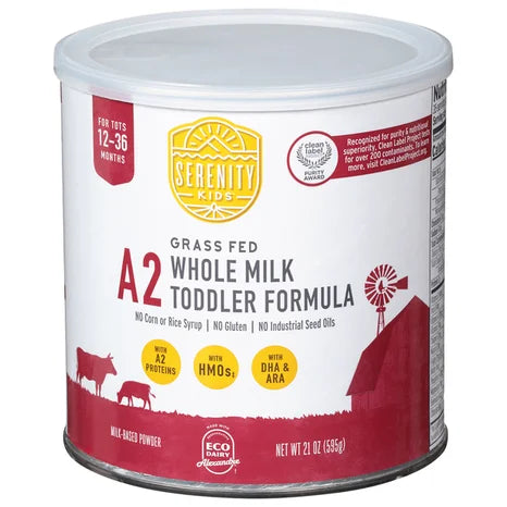 Serenity Kids - Formula Todda2 Whole Milk  - 21 Oz - Cozy Farm 