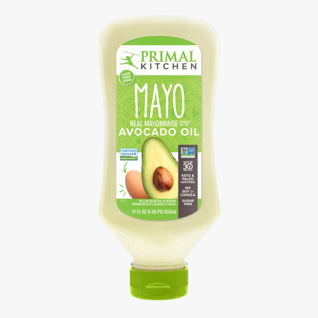 Primal Kitchen Avocado Oil Mayo, 17 Oz (Pack of 6) - Cozy Farm 