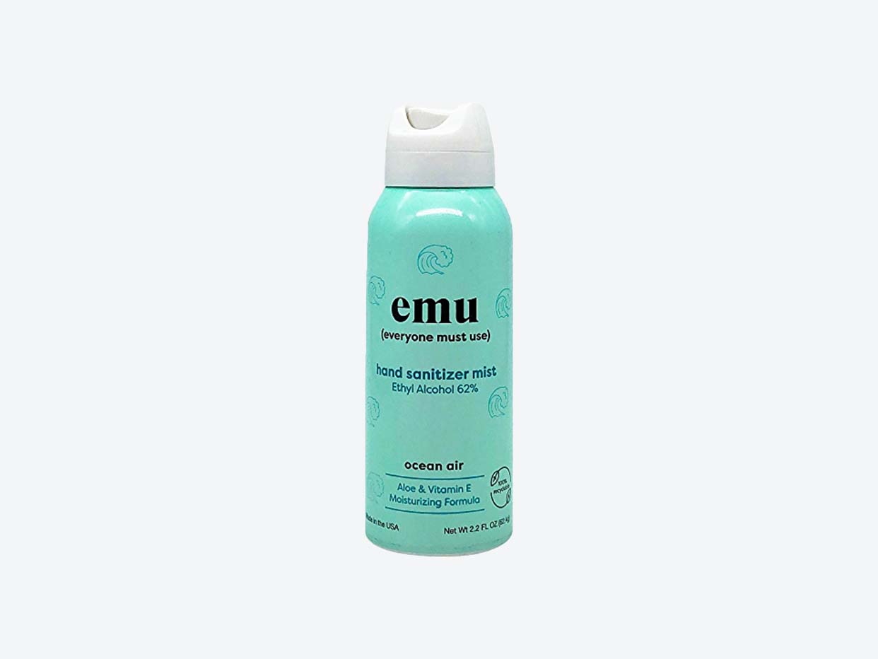 Emu - Hand Sanitizer Ocean Air Mist (Pack of 6) 2.2 Oz - Cozy Farm 