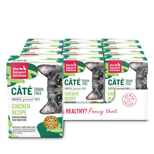 The Honest Kitchen - Cat Food Grain Free Chicken Pate (Pack of 12x 5.5 Oz) - Cozy Farm 