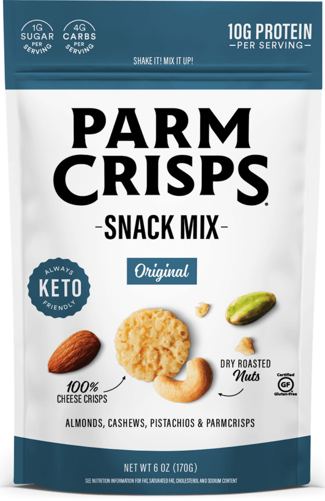 Parm Crisps - Snack Mix Original Parm Crisp (Pack of 12-6 Oz Bags) - Cozy Farm 