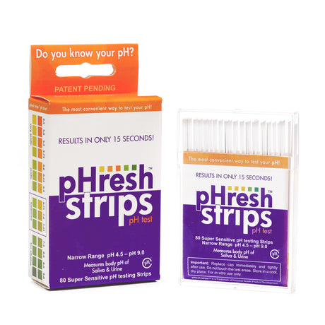Phresh Products pH Testing Strips, Pack of 80 (Accurate Measurements) - Cozy Farm 