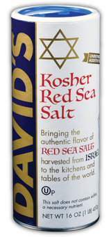 David's Premium Red Kosher Sea Salt (12 x 16 oz) - Cozy Farm 