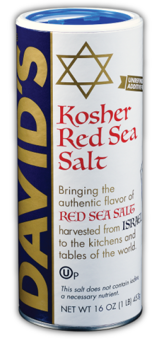 David's Premium Red Kosher Sea Salt (12 x 16 oz) - Cozy Farm 