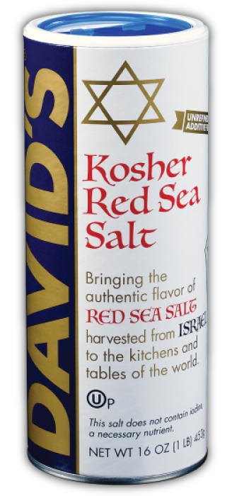 David's Sea Salt Red Kosher (Pack of 12-16oz) - Cozy Farm 