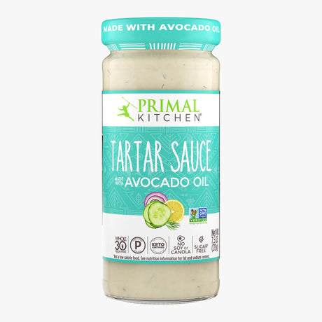 Primal Kitchen Tartar Sauce (Pack of 6 - 7.5 Oz) - Cozy Farm 